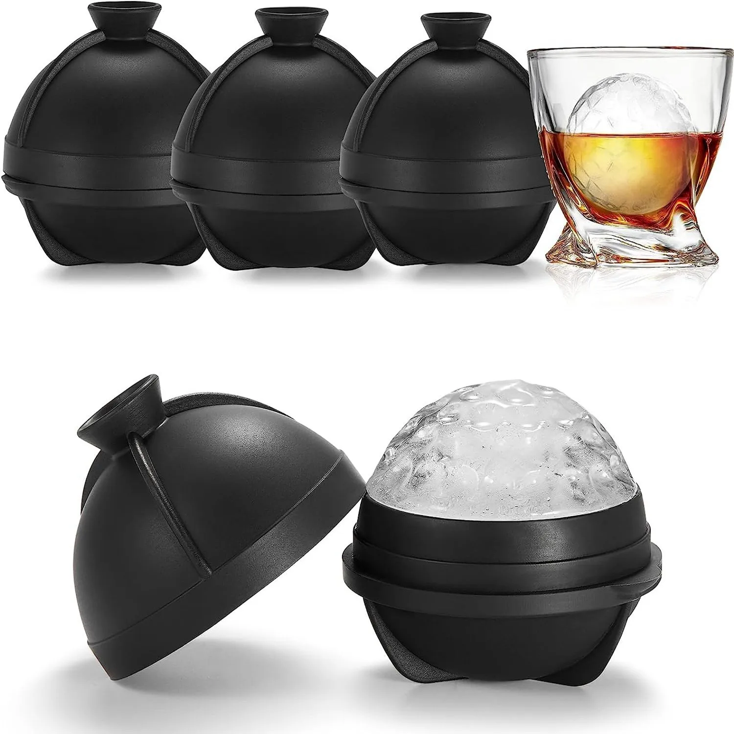 Food Grade Silicone Ice Ball M - Golf Ball Premium ulasan dan harga