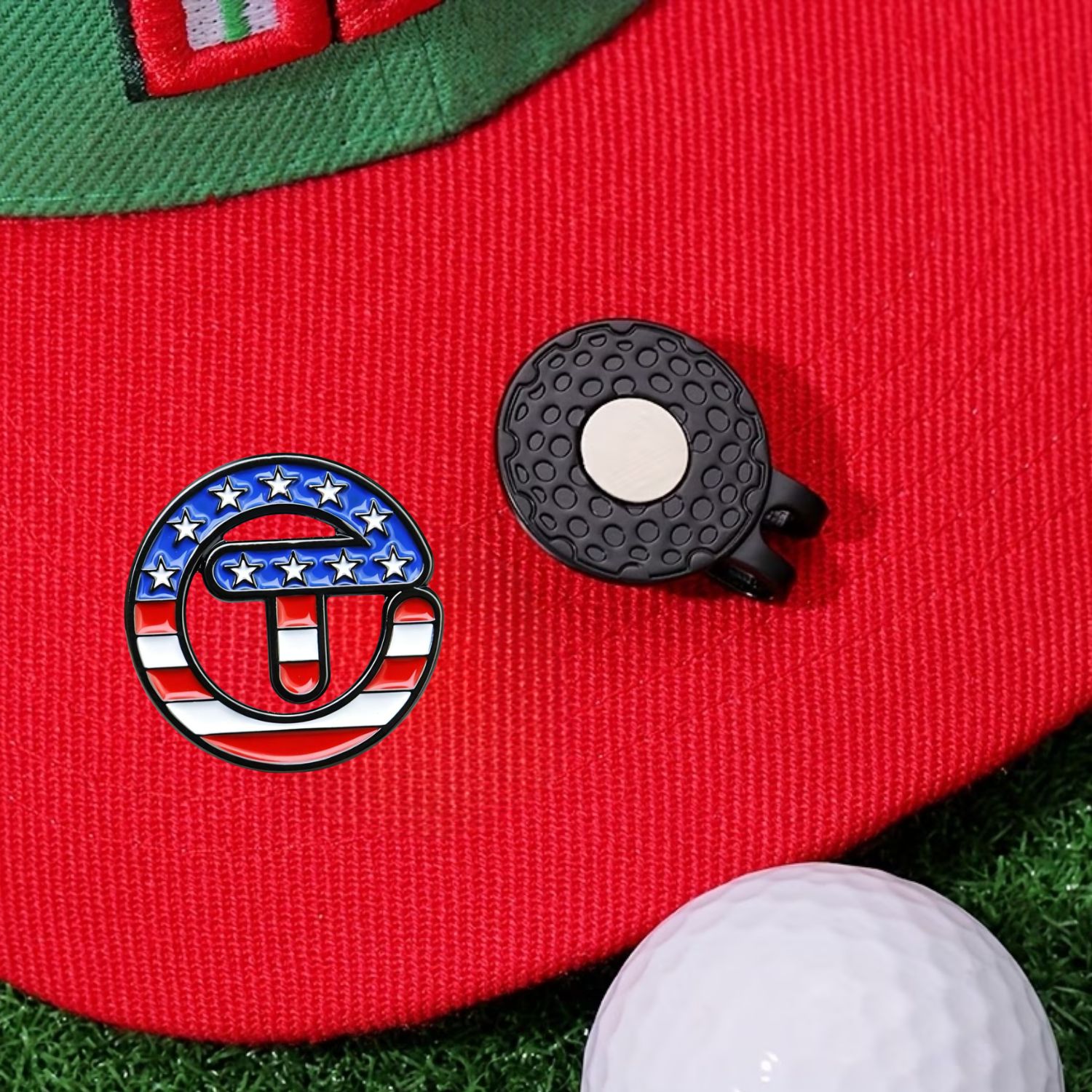 USA Themed Stars Stripes Golf  - Golf Ball Premium ulasan dan harga