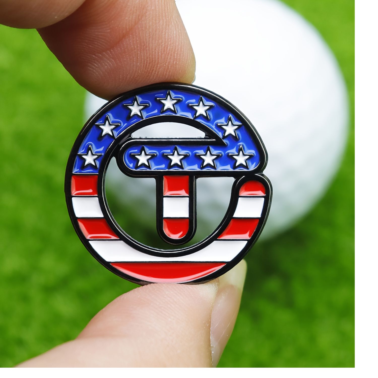 USA Themed Stars Stripes Golf  - Golf Ball Premium ulasan dan harga
